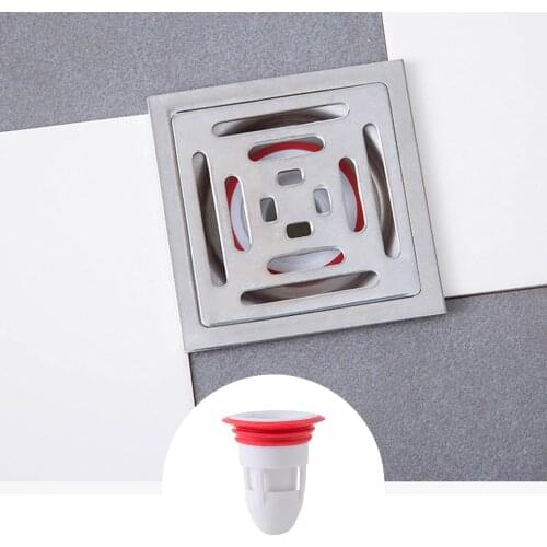 Shower Floor Drain Core Kitchen Sewer Anti Odor Drainage Plug PP Silicone Pest Control Anti Blocking Filter