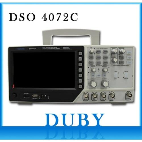 Hantek DSO4072C 2 Channel Digital Oscilloscope 1 Channel Arbitrary/Function Waveform Generator