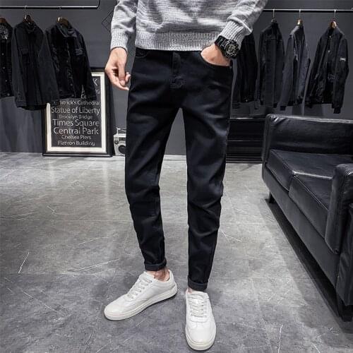 Men Classic jeans men Jean Homme Pantalones Men Soft black pants Masculino Denim Overalls Mens Pants plus size jeans