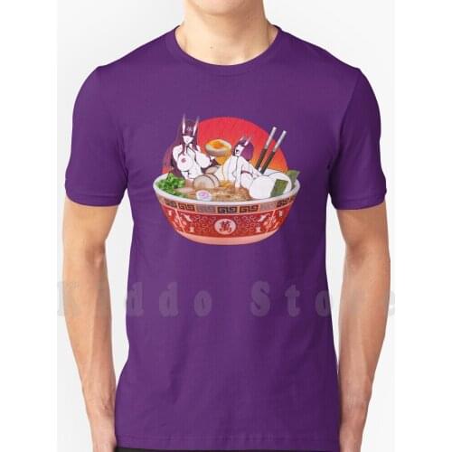 Oni Ramen T Shirt Diy Big Size 100% Cotton Hentai Manga Doujin Doujinshi Lewd Oppai Waifu Oni Ramen Oni Ramen Venombeasticorn