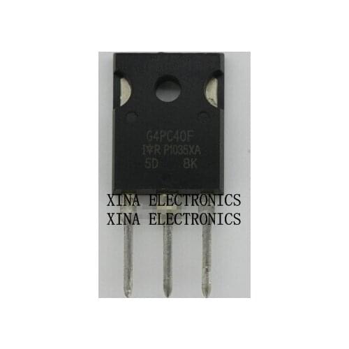 IRG4PC40FPBF IRG4PC40F G4PC40F 27A/600V TO-247 ROHS ORIGINAL 5PCS/lot Free Shipping Electronics composition kit