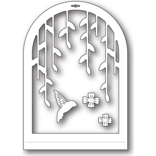 2021 AliliArts Metal Cutting Dies Window view diy Scrapbooking Photo Album Decorative Embossing PaperCard Crafts Die