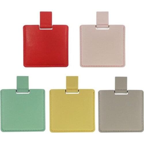 Metal Ultra-thin Beauty Mirror Personalised Portable Stainless Steel Makeup Mirror Portable Gift Compact Cosmetic Mirror