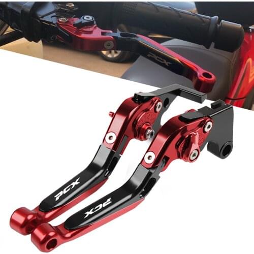 Motorcycle Accessories Folding Extendable Brake Clutch Levers For HONDA PCX 125 PCX125 PCX150 PCX 150