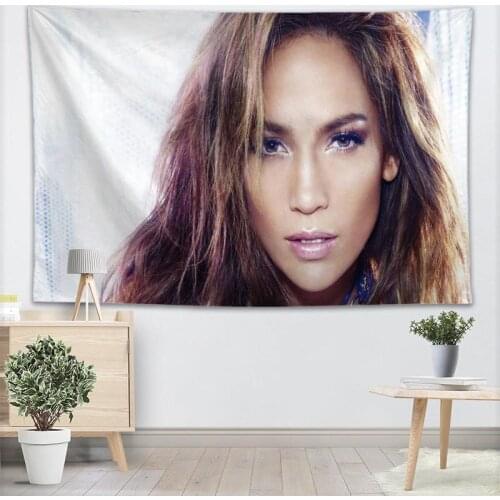 Custom Jennifer Lopez Wall Tapestry Wall Hanging Tarot Custom Tapestry Plant Tapestry Mandala Home Decor More Large Size 0511