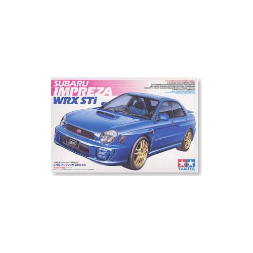 Tamiya Plastic Assembly Car Model 1/24 Scale Subaru Impreza WRX Sti Adult Collection DIY Assembly Kit 24231