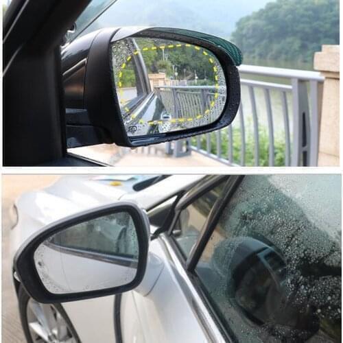 Car Rearview Mirror Film Protective Waterproof For Mercedes W203 W211 W204 W210 W124 GLA Lexus IS250 RX300 RX350 RX NX For Cadil