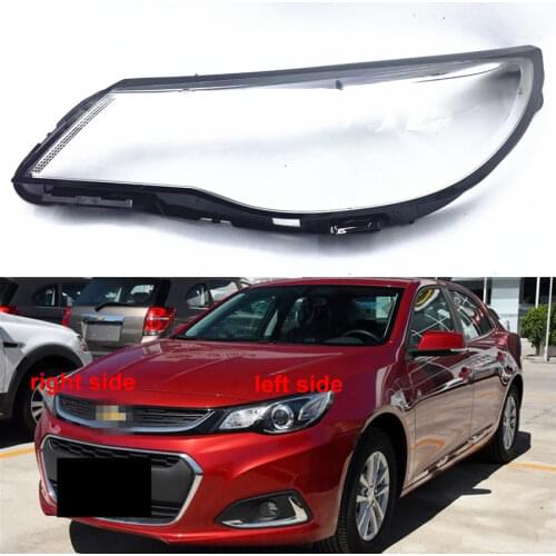 Transparent Lampshade Lamp Shade Front Headlight Shell Headlight Cover Lens For Chevrolet Malibu 2016 2017 2018