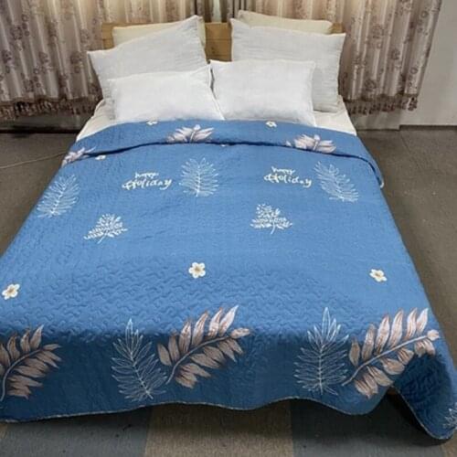 Drop Shipping Summer Quilt Nap Sofa Bed Blanket Washed Quilt Air-conditioning Soft Thin Blanket For Adult 220*240cm