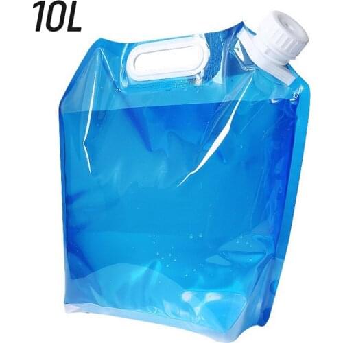 5L/10L Water Tank Outdoor Water Bag Foldable Portable Drinking Camp Cooking Picnic BBQ Water Container Bag Car Water Storage