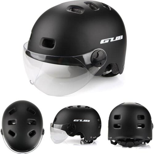 Unisex Cycling Road Mountain MTB Bicycle Riding Sports Ultralight City Commuter Helmet Safety Hat Electric Bike With Goggles