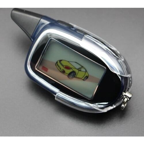 Russia version M7 LCD Remote for Scher-Khan magicar 7 Lcd two way car alarm system free shipping