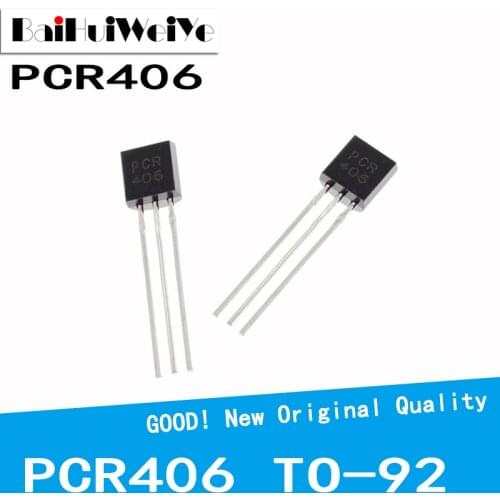 100Pcs/Lot PCR406 PCR406J TO-92 TO92 406J 406U One-way Thyristor New Original Good Quality Chipset