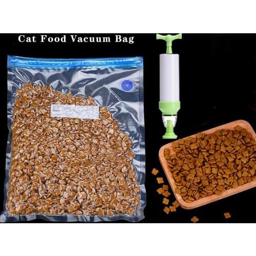 17Pcs Sous Vide Reusable Plastic Food Vacuum Zip Seal Bag Wrap with Hand Pump for Fruit Storage Freezing