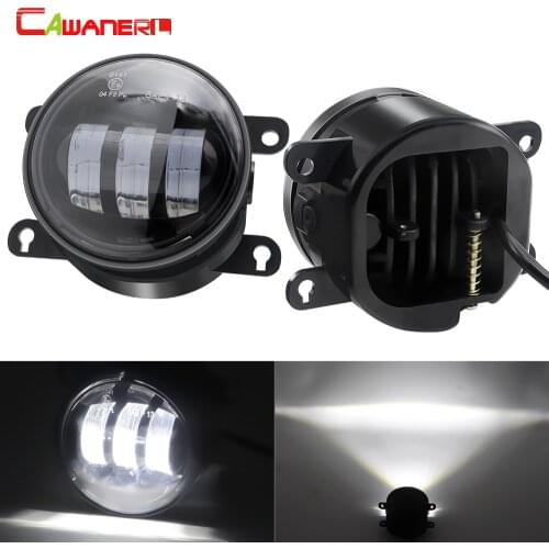 2 Pieces Car LED Fog Light 30W 6000LM Front Bumper Fog Lamp DRL For Suzuki Swift Jimny Grand Vitara Splash Ignis SX4 Alto XL7