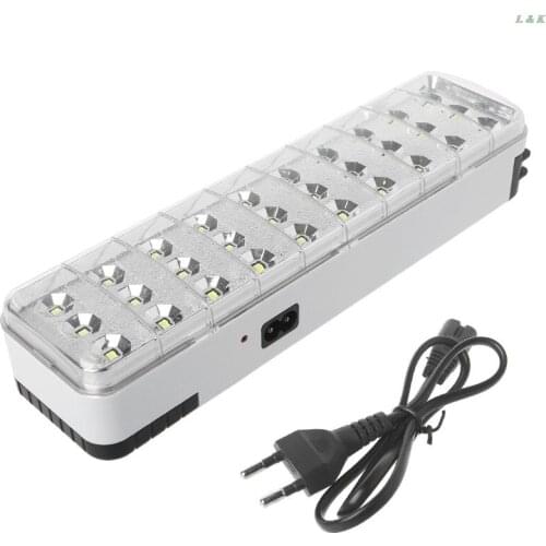 30LED Multi-function Emergency Light Rechargeable LED Safety Lamp 2 Mode For Home Camp Outdoor
