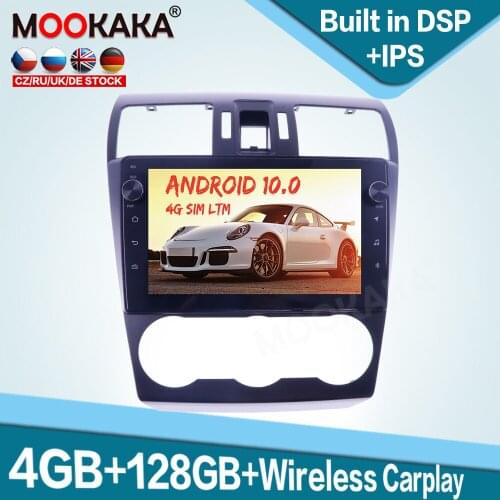 128GB Carplay Android 10.0 Car Multimedia Player for Subaru Forester 2013+ Auto Radio GPS Navigation Audio Stereo Head Unit DSP
