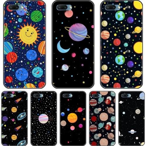Star Space Phone Case For Huawei Honor 7 7S 7X 7A 7C Pro 8X MAX 10 9 8 Soft Silicone Back Cover For Huawei Honor 7 8 9 10 Lite