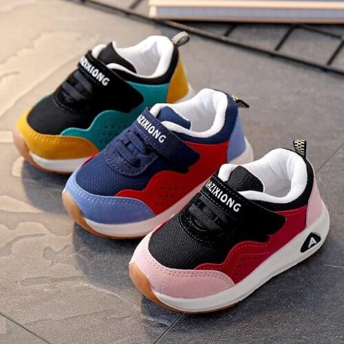 Kids Running Sports Shoes For Boys Girls Fashion Sneakers Breathable Childrens Shoes New Toddler Baby Casual Walking Tennis Shoe