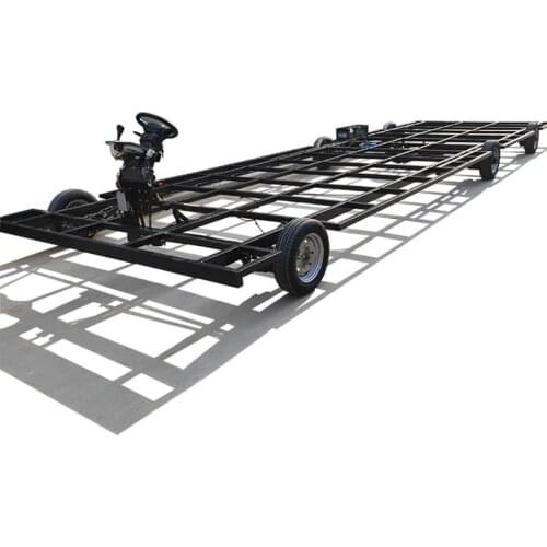 Custom-made electric four-wheel drive, dining car chassis, complete accessories, lengthening, widening, heavy loading, governmen