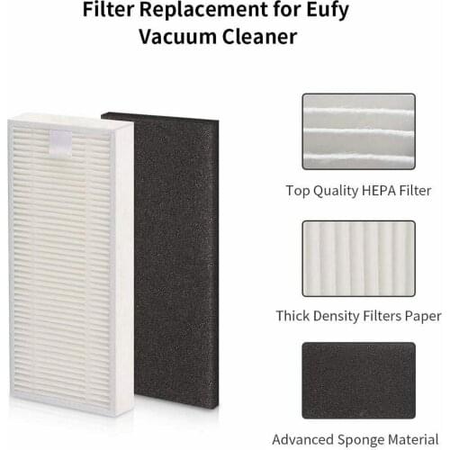 Suitable For Kyvol Cybovac E20 E30 E31 Vacuum Cleaner Combo Kit 6*side Brush + 6*filter + 6*main Brush + 1 * Brush+1*drag