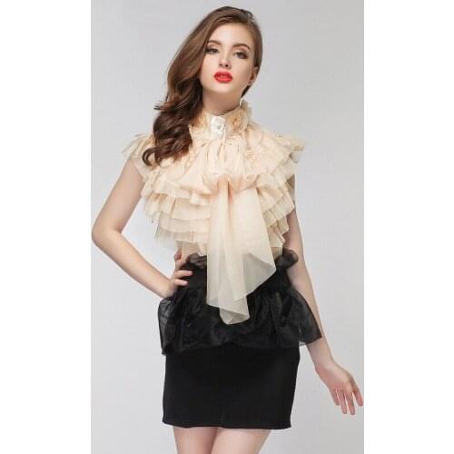 OLGITUM Women's Transparent Shirts