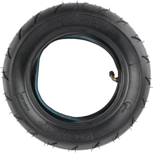 90/65-6.5 Front Tire Tyre Inner Tube Bent Valve Fits 49Cc Mini Dirt Bike E Scooter Mini Motor