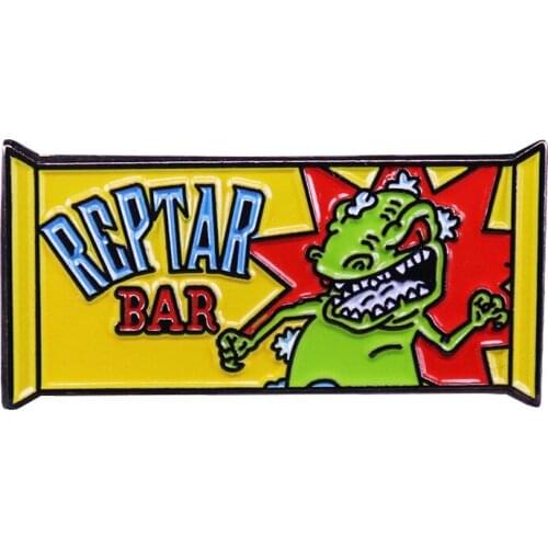 Reptar Bar Badge A 90s kids dream