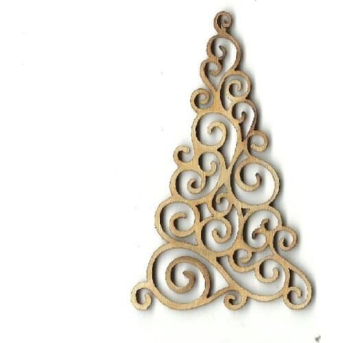 Christmas Tree - Laser Cut Out Unfinished Wood Shape