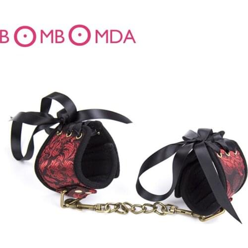 Adult BDSM Bondage Sex Toys Handcuffs Footcuffs for Women Fetish Sex Couples Adult Games Leg Sex Supplies for Men Couples O3