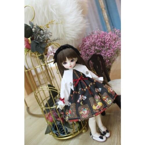 Blyth Salon doll 1/6 1/4 scale BJD clothes accessories Western-style Loose cute dress for BJD/SD YOSD MSD doll accessories C0518