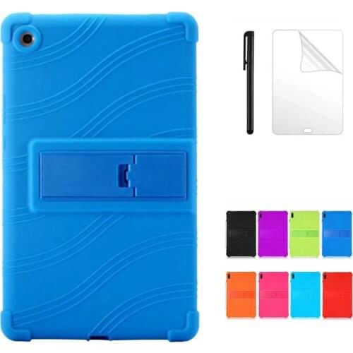 Slim silicon Case for Huawei Mediapad M5 8.4" SHT-AL09 SHT-W09 Tablet Protective case for Huawei Mediapad M5 8.4 Case +FilmGift