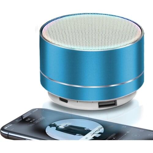 A10 Wireless Bluetooth Audio Small Steel Cannon Subwoofer Mini Portable Gift Card Bluetooth Speaker