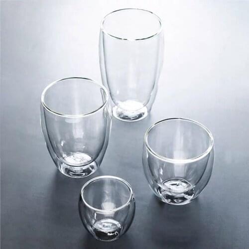 WeCollection Double Wall Glass Cups