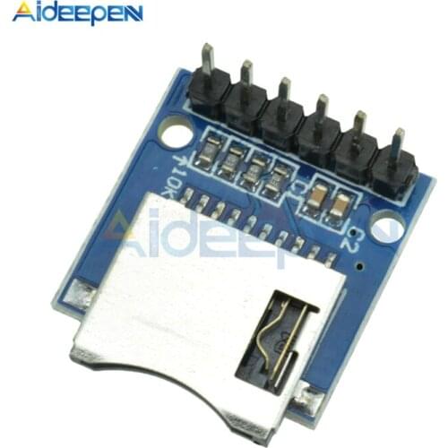 1Pcs Micro SD Storage Expansion Board Mini Micro SD TF Card Memory Shield Module With Pins For Arduino AVR ARM