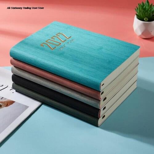 2022 Time Management Schedule Book Notepads Creative Planner Reminder Timetable Desk Dates Schedule Diary NoteBook Supplies