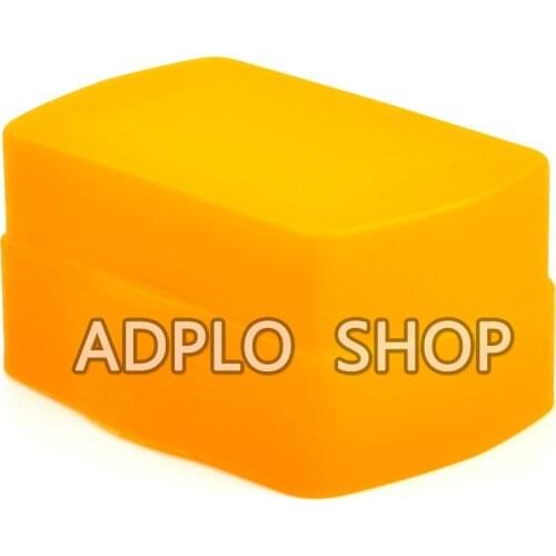 ADPLO Suit For Canon 580EXII Flash Bounce Diffuser Orange Dome Camera Cover Cap