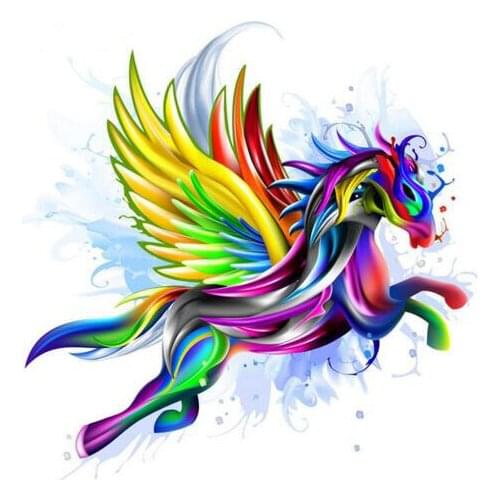 Diamond cross stitch kits crystal full square diamond diy diamond painting colorful Anime monster diamond embroidery cartoon