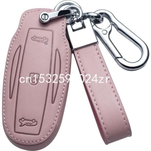 Key case for Tesla model x model 3 model s Smart Key Keyless Remote Entry Fob Case Key Chain