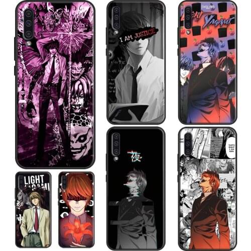 Light yagami DEATH NOTE Phone Case For Samsung A12 A32 A42 A52 A72 A10 A20 A30 S A40 A50 A70 A31 A51 A71 A20e A21S
