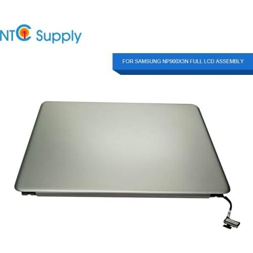 LCD Assembly Sliver For Samsung ATIV Book 9 NP900X3N NV133FHB-N31 Full LCD Assembly Screen BA96-07133A 13.3inch LCD Laptop Sceen