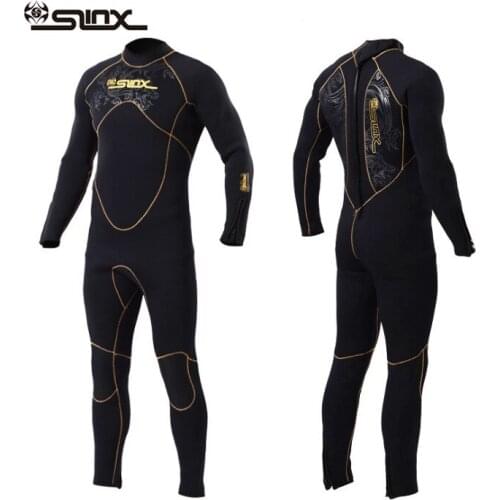 5 MM Wetsuit Men Full Suit Long Sleeve Mens Wetsuit for Scuba Dive Surf Snorkeling Neoprene Wet Suit