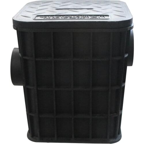 Grease trap kitchen interceptor wastewater treatment factory restaurant wastewater tool oil wastewater seperator black plastic