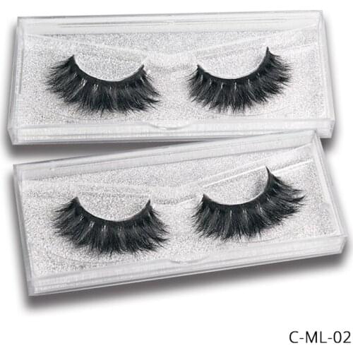 Cursavela Mink Eyelashes 3D Mink Lashes Natural Flutter False Eyelashes Thick Lashes Cruel-free Mink Eyelashes Makeup tools