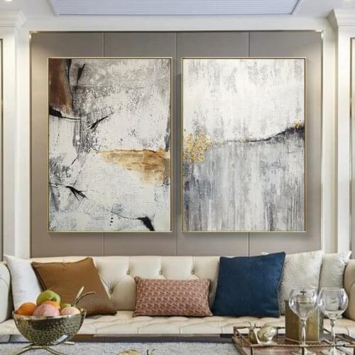 Nordic Gold Line Gray Marble Posters and Prints Abstract Wall Art Canvas Painting for Living Room Home Decor Pictures