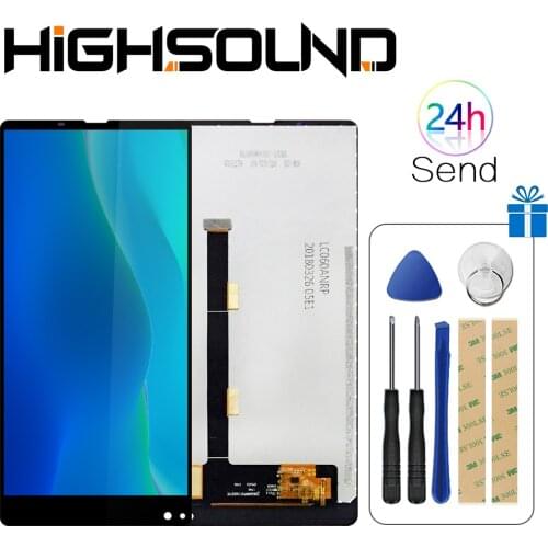 For Oukitel MIX 2 LCD Display And Touch Screen 5.99" Digitizer Assembly Replacement mix2 +Tools +Adhesive