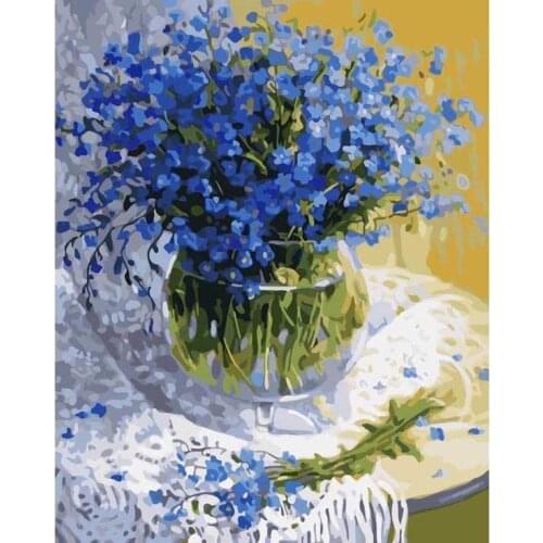 ТМ Цветной Painting Flowers By Numbers