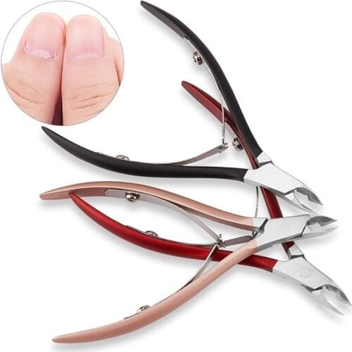 Nail Cuticle Pusher Tweezer Cutter Nipper Clippers Dead Skin Remover Manicure Art Grooming Tool Beauty Nail Pliers
