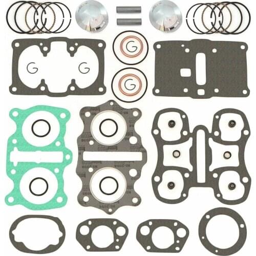 Top End Engine Rebuild Kit For Standard Pistons - Honda CB/CL350K 70-73 - SL350K