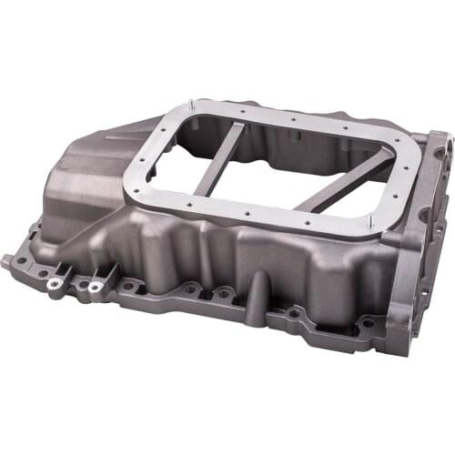 Upper Aluminum Oil Pan 3.6L V6 Fit for Jeep Wrangler JK 12-18 68078951AC , 6807 8951 AC, 264-858